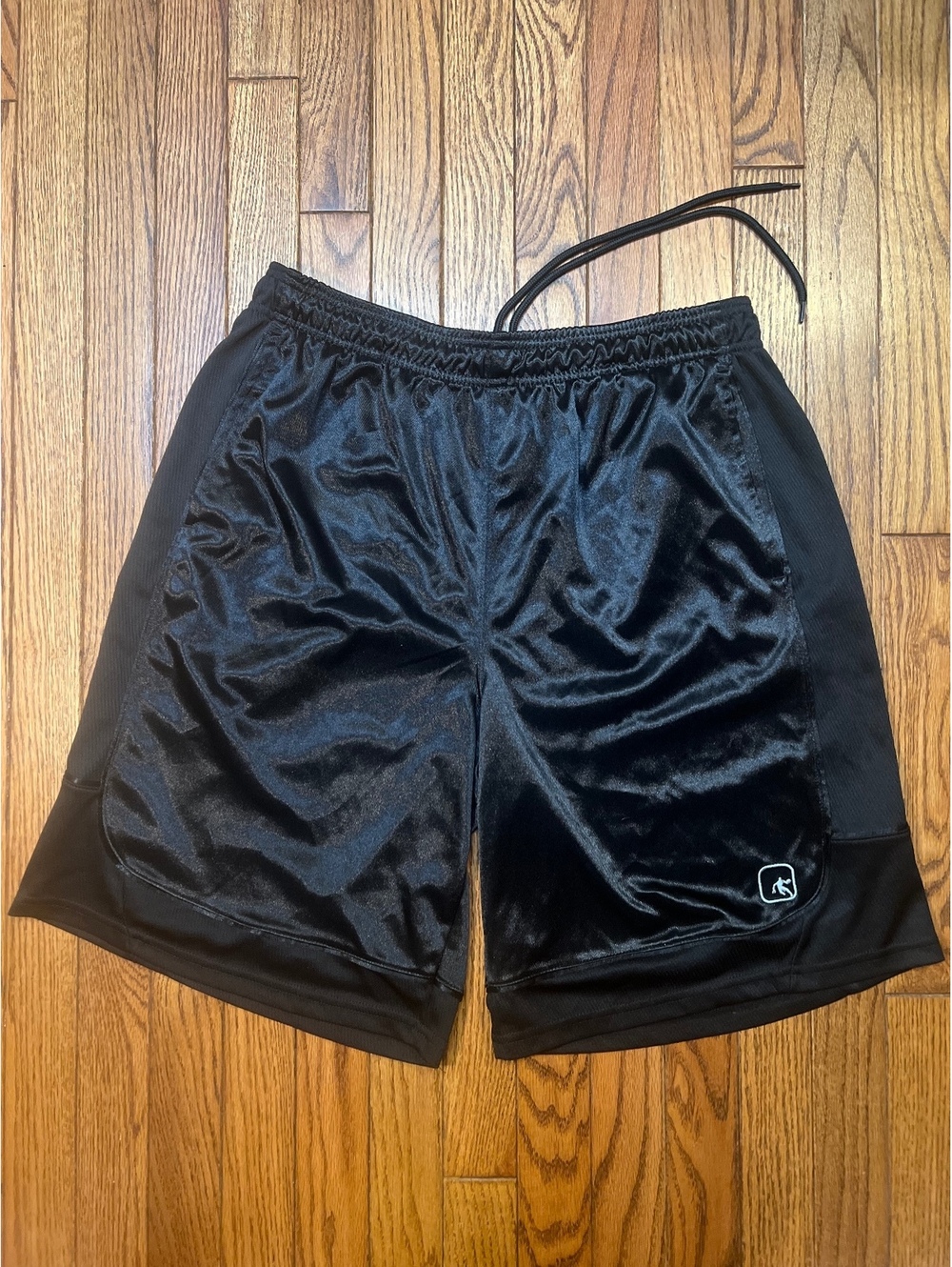 AND1 Black Basketball Shorts with Drawstring